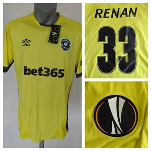 Maglia portiere Ludogorets Razgrad #33 Renan Umbro maglia gialla taglia L calcio - Foto 1 di 13