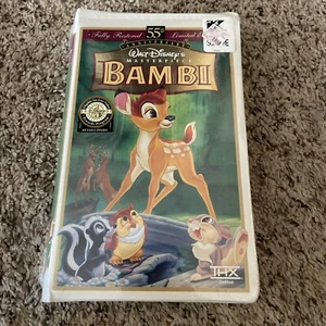 Bambi Walt Disney's The Classics Black Diamond #942 New Sealed VHS Tape - Picture 1 of 4