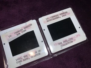 Charles Sheller,  Modern Art Slide Collection 35mm museum quality 2 slides - Picture 1 of 4