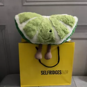 Jellycat Amuseables Slice Of Lime Soft Toy BNWT - Picture 1 of 12