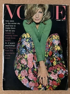 VOGUE UK Magazine Monica Vitti October 1st 1965 Vintage British Fashion - Picture 1 of 2