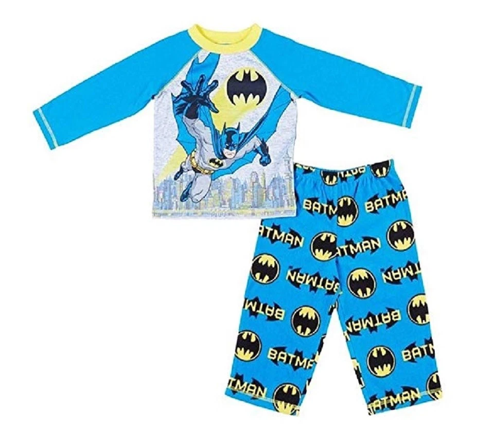 Komar Kids Boys Super Hero Character 2 Piece Pajama Set Batman - Image 1 of 1
