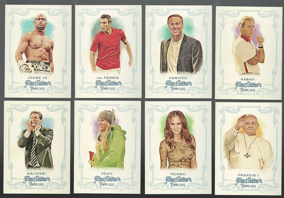 2013 Topps Allen and Ginter Non-Baseball Single Cards From Base Set #6-184 A&G - Image 1 of 1