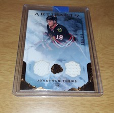 2010-11 UPPER DECK ARTIFACTS JONATHAN TOEWS BRONZE DUAL JERSEY #3 006/150!! 🔥🔥