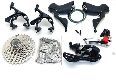 Shimano 105 R7000 11 Speed 6 pcs Rim Brake Group Set (GS 11-32T) - Image 1 of 4