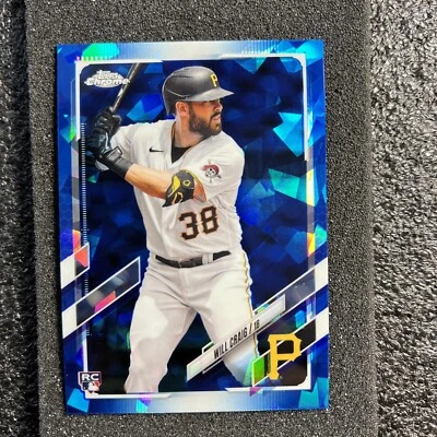2021 Topps Chrome Update Baseball Sapphire Edition #US237 Will Craig RC Pirates - Image 1 of 2
