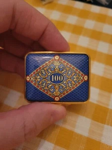 Scatola portagioie vintage Halcyon Days Baylor Hospital 100 anni anniversario - Foto 1 di 8