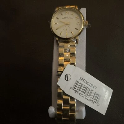 Reloj Marc Jacobs MBM3247 Damas Mini Baker Dorado Foto 1 de 4
