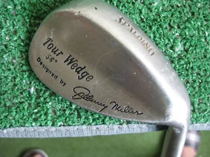 JOHNNY MILLER DESIGNED SPALDING SAND WEDGE , RH - Picture 1 of 2