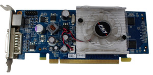 PNY GeForce 8400 GS 256MB DDR2 PCIe Low Profile Graphics Card