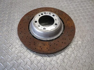 14-19 2017 Porsche 991 911 TURB0 RIGHT REAR BRAKE ROTOR DISK ROTORS DISKS - Bild 1 von 12
