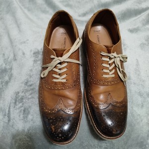 Kenneth Cole Leather Upper Wingtip 