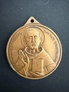 Antique religious medals ST. FRANCISCO DE ASIS s - Picture 1 of 2