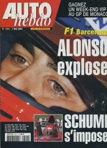 AUTO HEBDO Nr. 1391 07.05.2003 GP SPANIEN MERCEDES C30 CDI AMG TEST LE MANS - Bild 1 von 1