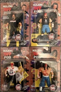 Major Bendies Ecw Extreme Series 1 Bloody Chase Raven Sandman Dreamer Sabu     - Picture 1 of 5