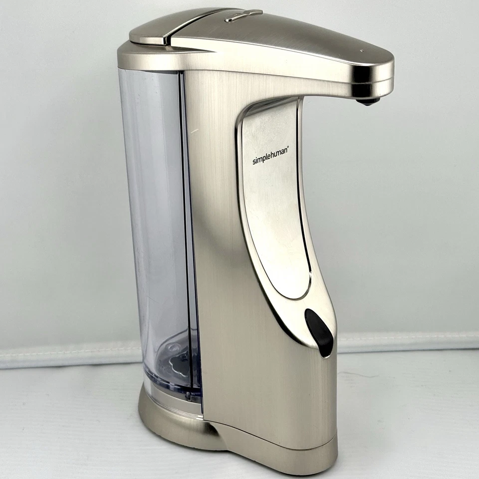 Dispensador de jabón Simplehuman sensor sin contacto 14 oz ST1001 falta caja pero sin usar Foto 1 de 4