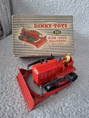 Dinky Toys 961 Blaw Knox Bulldozer boxed in VGC - Image 1 of 4