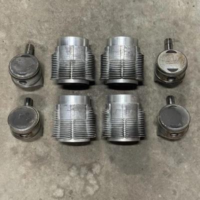 Porsche 356 912 Piston Cylinder Set BIRAL 82.5mm GENUINE Mahle - Image 1 of 4