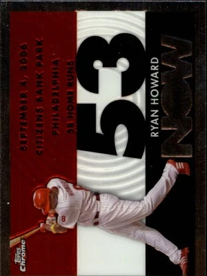 2007 Topps Chrome Generation Now #GN203 Ryan Howard Card - Image 1 of 2