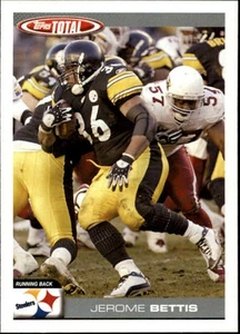 2004 Topps Total #28 Jerome Bettis  - Picture 1 of 2