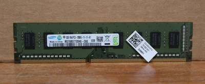 Samsung M378B5773DH0-CK0  2GB PC3-12800 DDR3-1600MHz non-ECC CL11 240-Pin DIMM - Image 1 of 2