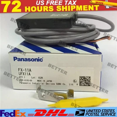 NEW PANASONIC SUNX FX-11A Fiber Optic Sensor - Image 1 of 4