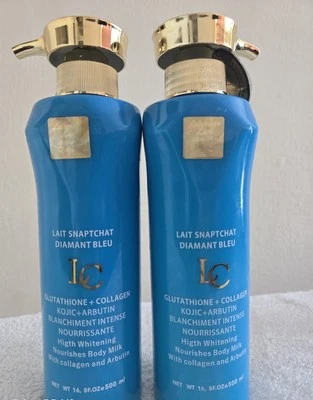 GENUINE LAIT SNAPCHAT DIAMOND BLEU BODY MILK,X1