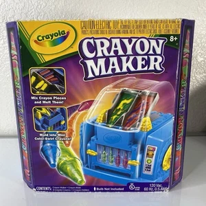 Crayola Crayon Maker Melt & Mold Make Swirl Crayons New Open Box - Picture 1 of 6