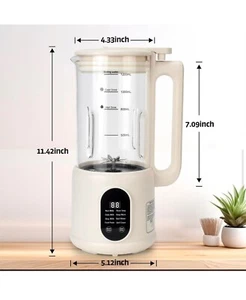 Automatic 8 in 1 Nut Milk Maker Homemade 40oz 12 Hour Timer Auto-clean Low Noise - Picture 1 of 4
