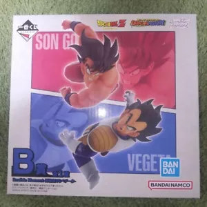 Dragon Ball History Son Goku vs Vegeta Ichiban Kuji Figure Bandai B Prize 2024 - Picture 1 of 9