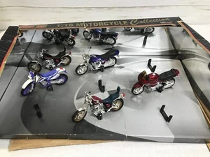 5 BIKES BMW Yamaha Motorcycle Maisto 1/18 Scale Collection Dicast Toy Display - Picture 1 of 6