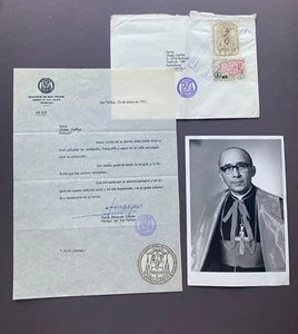 TOMAS ENRIQUE MARQUEZ GOMEZ (†2004) Bischof/bishop Venezuela signed Konvolut - Picture 1 of 1