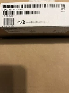 Siemens 6AV2 124-2DC01-0AX0 SIMATIC HMI 6AV2124-2DC01-0AX0 Comfort Panel - Picture 1 of 5