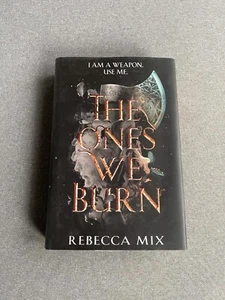 The Ones we Burn - Rebecca Mix Hardcover - Imagen 1 de 20