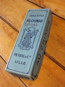 + Alte leere Schachtel Garn Au Chinois, Lille, Mercerie, Nähen + - Bild 1 von 6