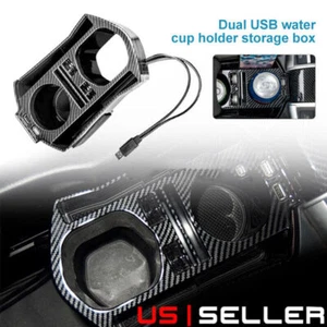 For Honda Civic 2016-2020 Car Accessories Interior Console Storage Box With USB - Bild 1 von 15