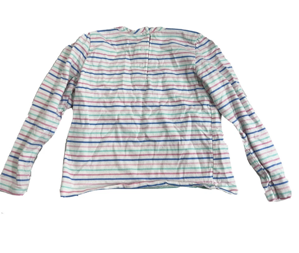 Camisa pijama a rayas marca Little Me para niñas talla 4T Foto 1 de 3