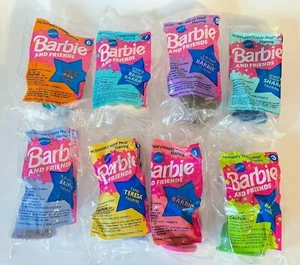 Lot of 8 1994 McDonalds Happy Meal Toys Mattel Barbie and Friends NEW - Picture 1 of 6