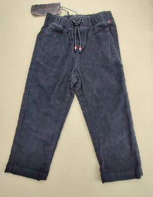Tommy Hilfiger Kid's Sz 24M Blue Corduroy Pants Adjustable Waist  - Image 1 of 4