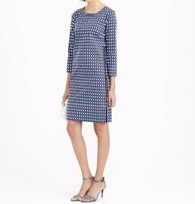 Nuevo con etiquetas J Crew Jet-set GEO Shift Deess Talla 000 Foto 1 de 4