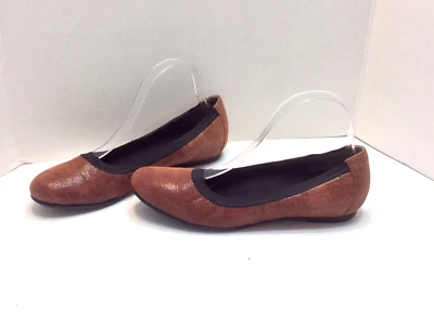 Zapatos planos MUNRO de peltre metálico sin cordones talla US9N Foto 1 de 4