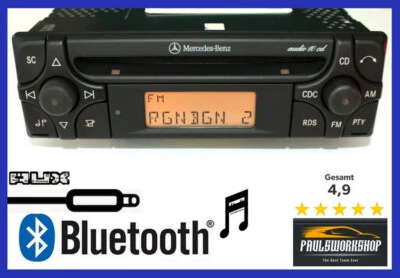 Mercedes-Benz Audio 10 CD AL2910  Bluetooth + AUX-IN  Radio - Bild 1 von 3