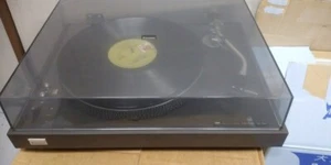 Tocadiscos Sansui SR-525 Direct Drive Retro Negro Usado Japón - Imagen 1 de 19