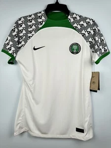Nike Dri-FIT Nigeria 2022/23 Stadium Away Women's Soccer Jersey Size M $95 - Picture 1 of 9