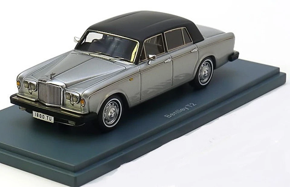 Bentley T2 Limousine 1977 Silver Black Neo 44140 1/43 Saloon RHD Silber Schwarz - Image 1 of 1