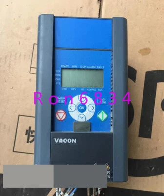 1pc used Vacon Inverter VACON0010-1L-0007-2-R02+EMC2 1.5KW 220V - Image 1 of 2