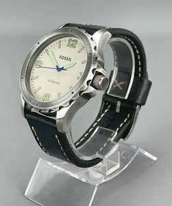 FOSSIL NATE JR1461 UHR (2014) - Edelstahlgehäuse - Original Lederarmband - Bild 1 von 6