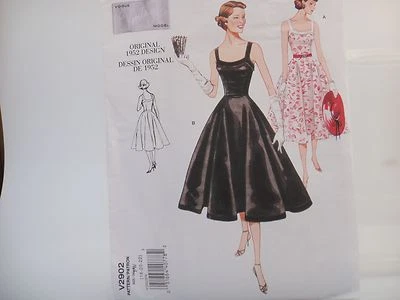 Vogue 2902 Vintage Model, Original 1952 Design Misses & Petite Size FW(12-16) - Image 1 of 4