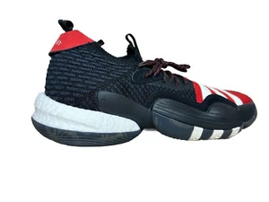 Adidas Trae Young 2 Mens Size 9 CNY Basketball Training Shoes Black Red IF2163 - Picture 1 of 14