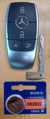 Genuine OEM 2021-2026 Mercedes Benz Matte Smart Remote Key FOB NBGDM3 201-170887 - Image 1 of 4